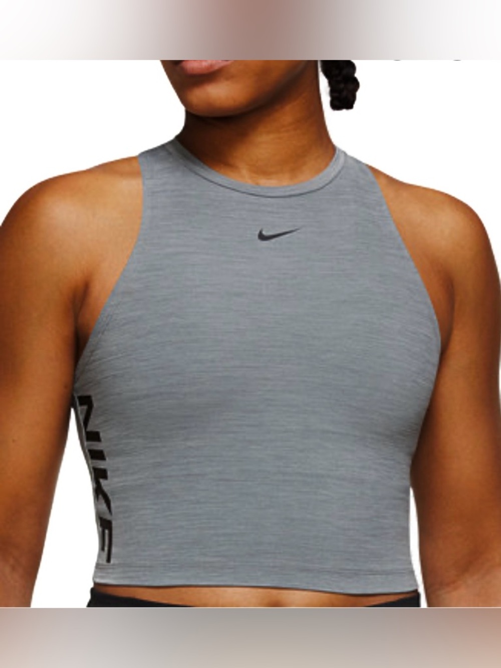 NIKE PRO Cropped Training Tank Sz S